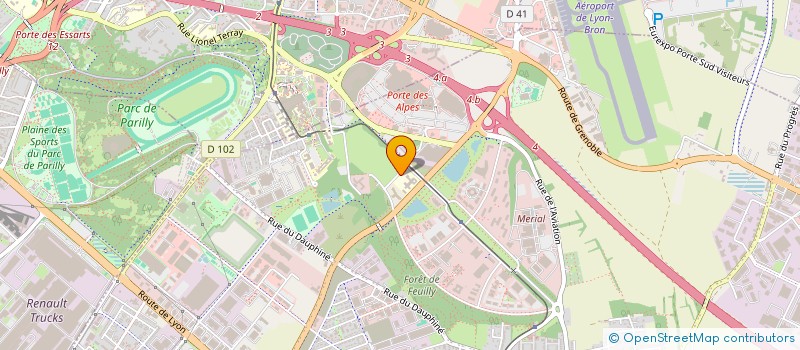 localisation de l'entreprise MADAME ALEXANDRA JUNG  SAINT-PRIEST