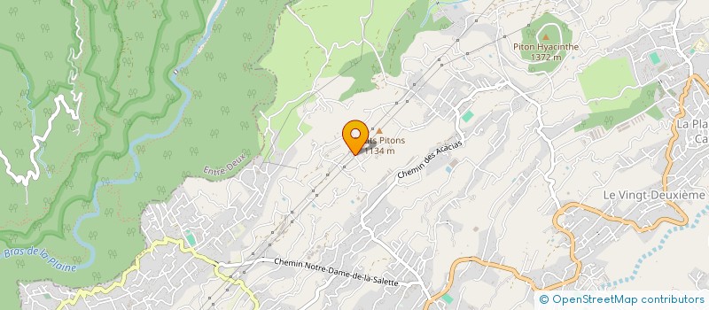 localisation de l'entreprise MADAME ALEXANDRA JUVENAL  LE TAMPON