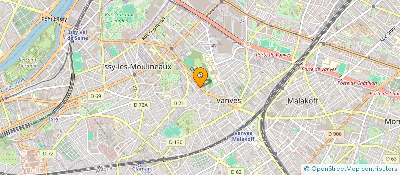 localisation de l'entreprise MADAME ALEXANDRA KAMINSKI à VANVES