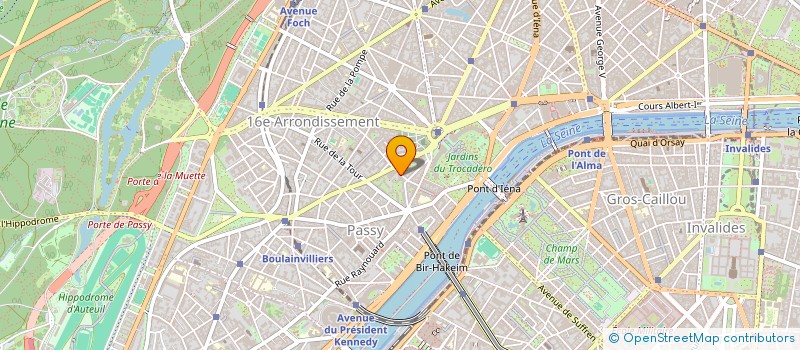 localisation de l'entreprise MADAME ALEXANDRA KARLINA  PARIS