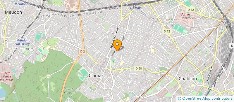 localisation de l'entreprise MADAME ALEXANDRA KARMISHKINA à CLAMART