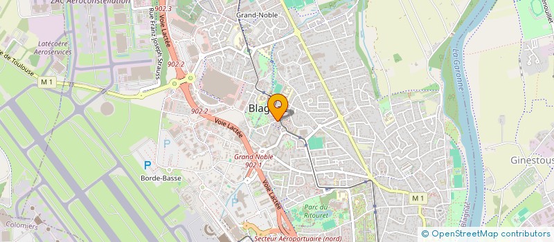 localisation de l'entreprise MADAME ALEXANDRA KASSIS à BLAGNAC