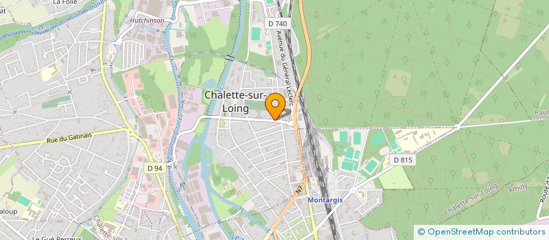 localisation de l'entreprise MADAME ALEXANDRA KIM à CHALETTE-SUR-LOING