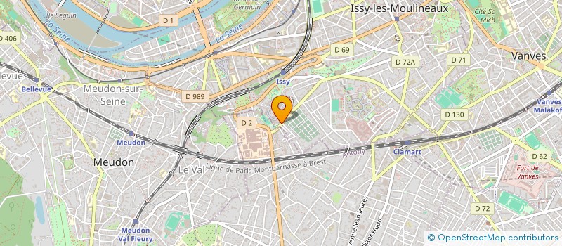 localisation de l'entreprise MADAME ALEXANDRA KOFFI à ISSY-LES-MOULINEAUX