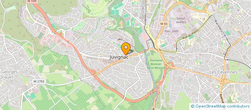 localisation de l'entreprise MADAME ALEXANDRA KOSTULSKI  AGDE