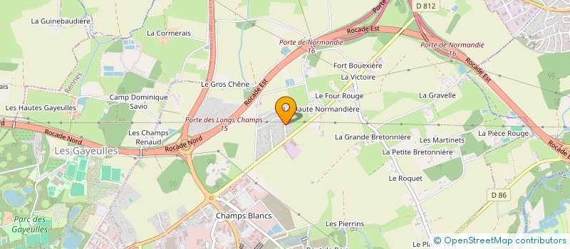 localisation de l'entreprise MADAME ALEXANDRA KRISTOF à CESSON-SEVIGNE