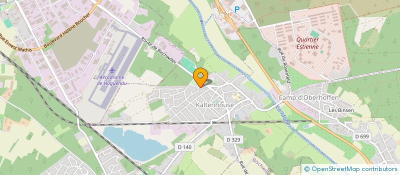 localisation de l'entreprise MADAME ALEXANDRA KUNTZ  KALTENHOUSE