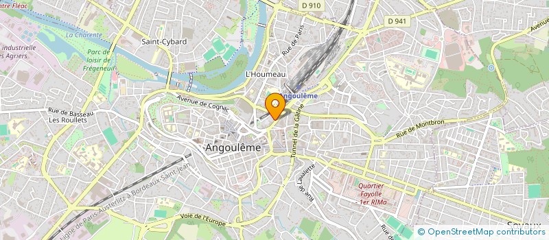 localisation de l'entreprise MADAME ALEXANDRA KWASNY à ANGOULEME