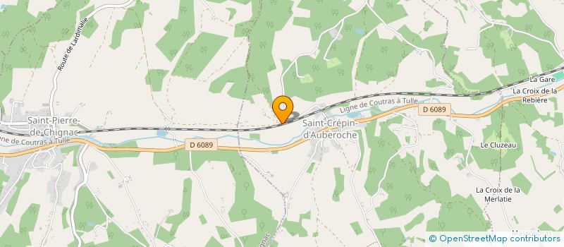 localisation de l'entreprise MADAME ALEXANDRA LABRE  SAINT-CREPIN-D'AUBEROCHE