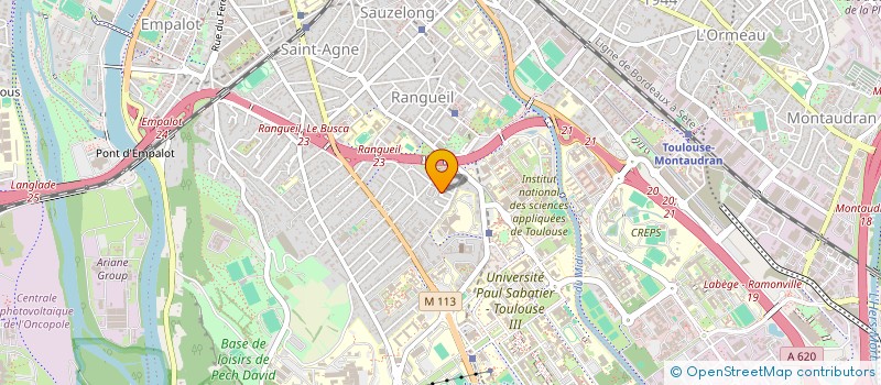 localisation de l'entreprise MADAME ALEXANDRA LACHAIZE à TOULOUSE
