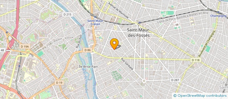 localisation de l'entreprise MADAME ALEXANDRA LACOSTE à SAINT-MAUR-DES-FOSSES