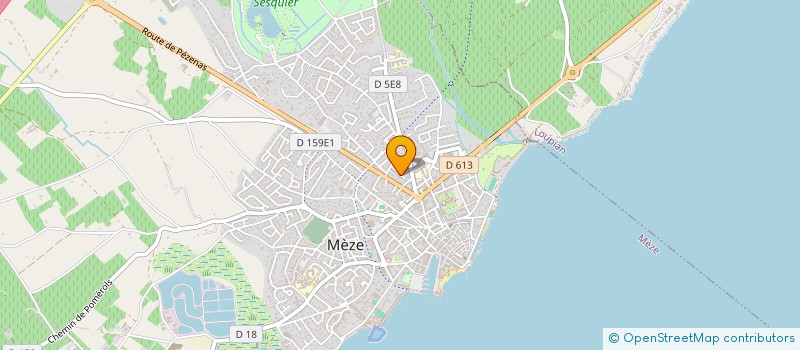 localisation de l'entreprise MADAME ALEXANDRA LAFFON à MEZE