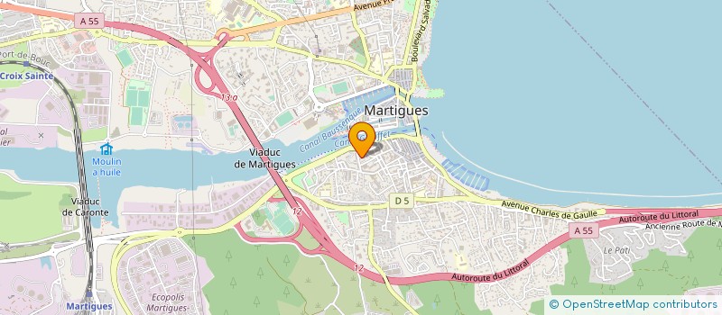 localisation de l'entreprise MADAME ALEXANDRA LAFFONT à MARTIGUES