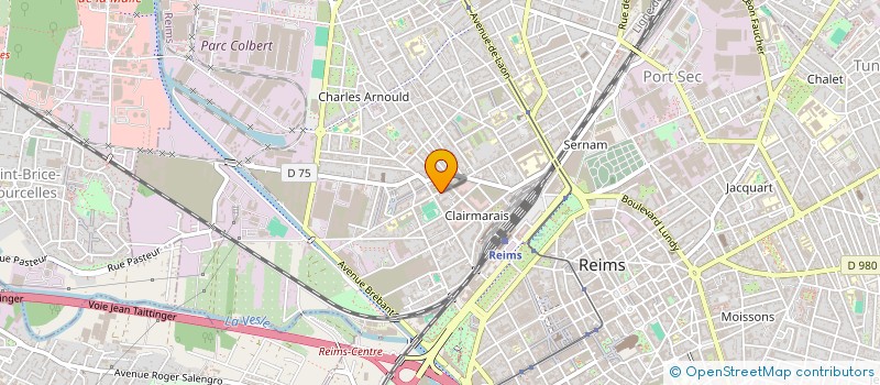 localisation de l'entreprise MADAME ALEXANDRA LAFORGE  REIMS