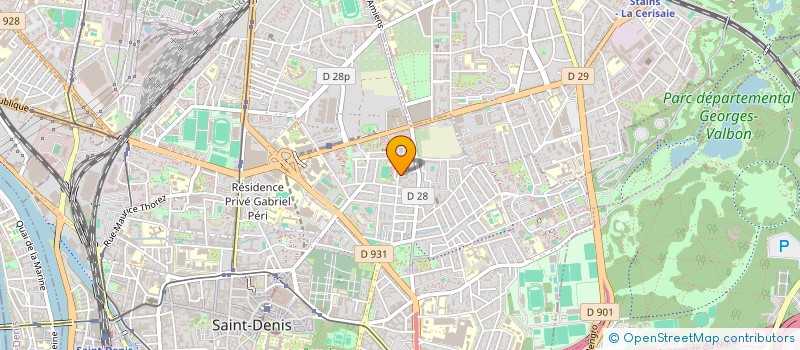 localisation de l'entreprise MADAME ALEXANDRA LAGOUTKINA à SAINT-DENIS