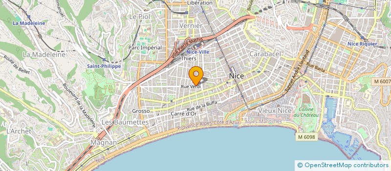 localisation de l'entreprise MADAME ALEXANDRA LAHOUGUE à NICE