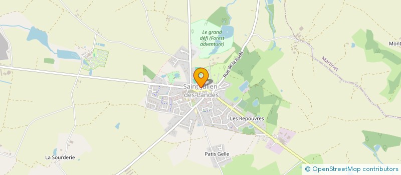 localisation de l'entreprise MADAME ALEXANDRA LAIGNEAU  SAINT-JULIEN-DES-LANDES