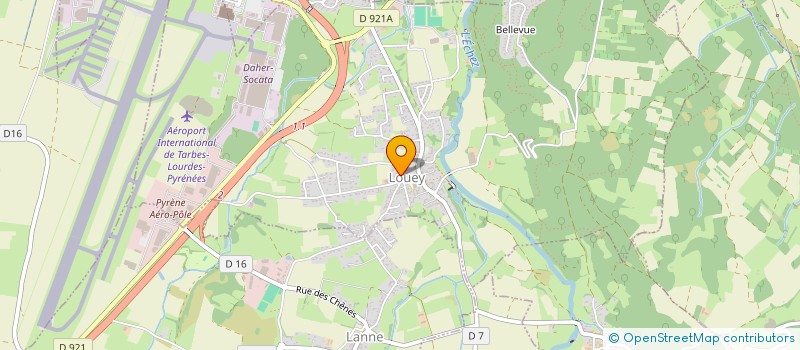 localisation de l'entreprise MADAME ALEXANDRA LAMATHE  LOUEY