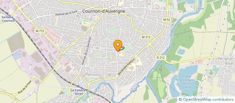 localisation de l'entreprise MADAME ALEXANDRA LAMY à COURNON-D'AUVERGNE