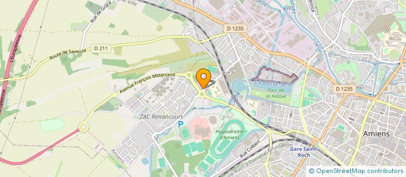 localisation de l'entreprise MADAME ALEXANDRA LARDEMER  AMIENS