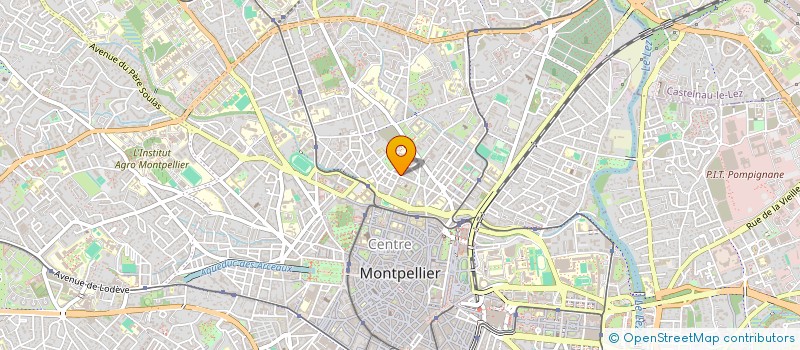 localisation de l'entreprise MADAME ALEXANDRA LASCOURREGES à MONTPELLIER