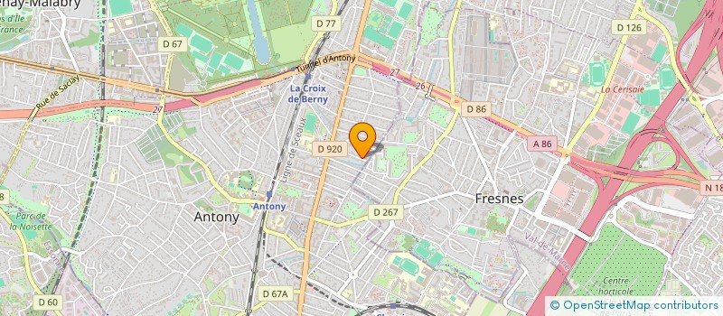 localisation de l'entreprise MADAME ALEXANDRA LASSIAILLE à ANTONY