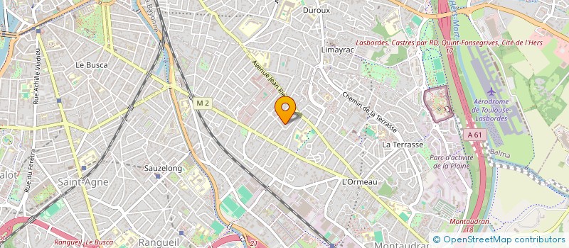 localisation de l'entreprise MADAME ALEXANDRA LAUGIER à TOULOUSE