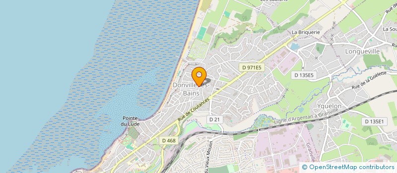 localisation de l'entreprise MADAME ALEXANDRA LAUNAY  DONVILLE-LES-BAINS