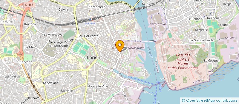 localisation de l'entreprise MADAME ALEXANDRA LE BRENN  LORIENT