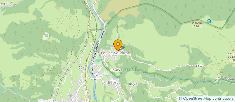 localisation de l'entreprise MADAME ALEXANDRA LE CANN  BILLERE