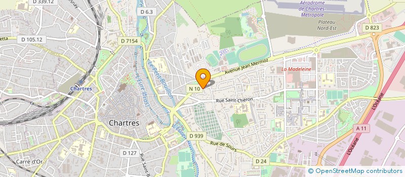 localisation de l'entreprise MADAME ALEXANDRA LE CLAINCHE à CHARTRES