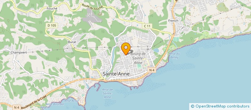 localisation de l'entreprise MADAME ALEXANDRA LE GUELLEC à SAINTE-ANNE
