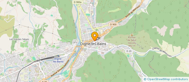 localisation de l'entreprise MADAME ALEXANDRA LECAMPION à DIGNE-LES-BAINS