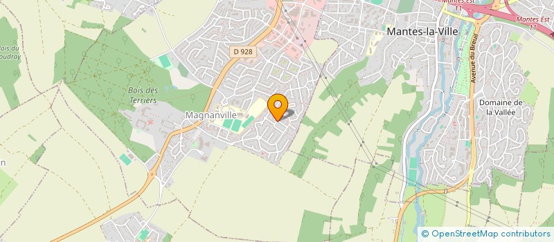 localisation de l'entreprise MADAME ALEXANDRA LECOINTE  MAGNANVILLE