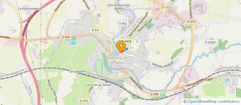 localisation de l'entreprise MADAME ALEXANDRA LECOINTRE  VILLEDIEU-LES-POELES-ROUFFIGNY