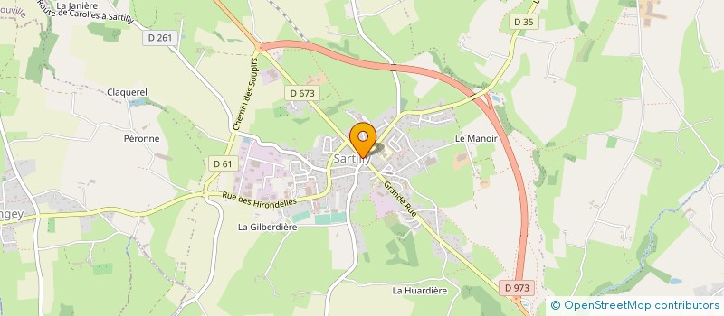 localisation de l'entreprise MADAME ALEXANDRA LECORNU  SARTILLY-BAIE-BOCAGE