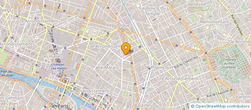 localisation de l'entreprise MADAME ALEXANDRA LEFEVRE  PARIS