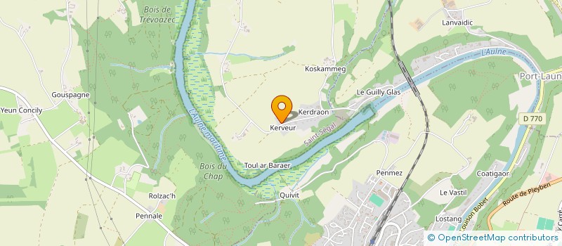 localisation de l'entreprise MADAME ALEXANDRA LEMARCHAND  SAINT-SEGAL