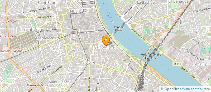 localisation de l'entreprise MADAME ALEXANDRA LEPARGNEUR  BORDEAUX