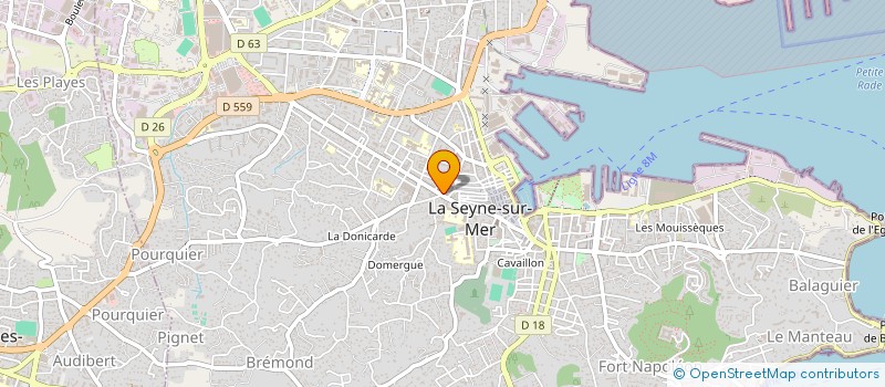 localisation de l'entreprise MADAME ALEXANDRA LEROUX  LA SEYNE-SUR-MER