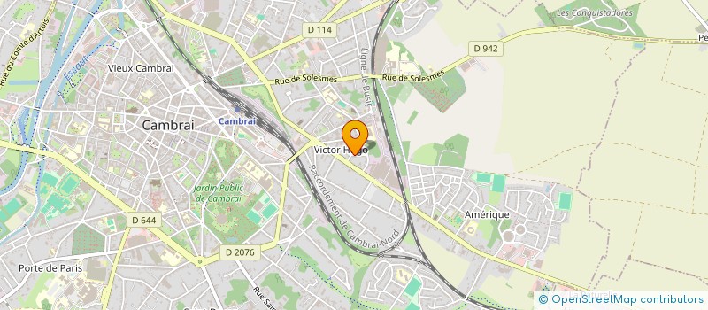 localisation de l'entreprise MADAME ALEXANDRA LEROY  CAMBRAI