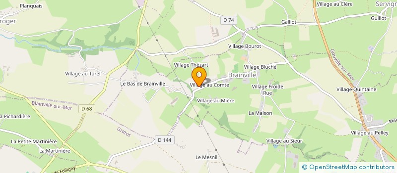 localisation de l'entreprise MADAME ALEXANDRA LEROY  GOUVILLE-SUR-MER