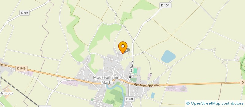 localisation de l'entreprise MADAME ALEXANDRA LEROY  MOUZEUIL-SAINT-MARTIN