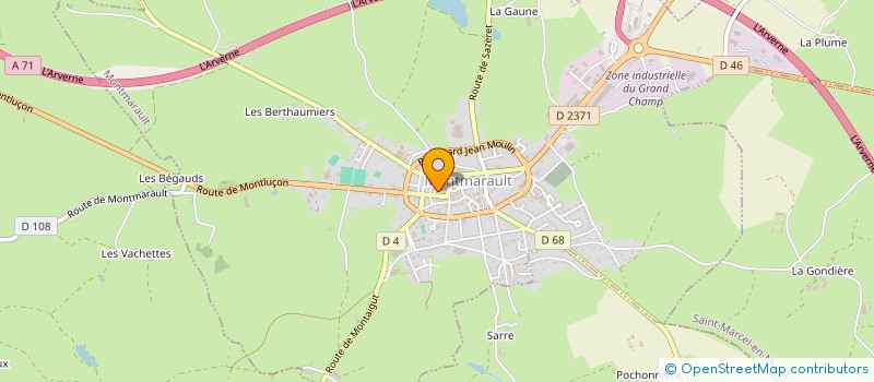 localisation de l'entreprise MADAME ALEXANDRA LESAGE  TULLE