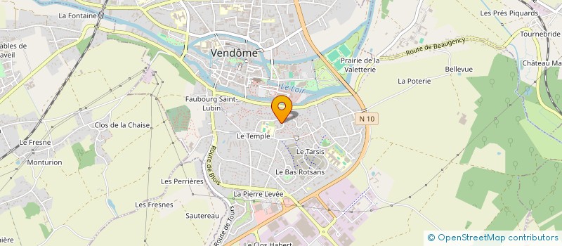 localisation de l'entreprise MADAME ALEXANDRA LESAGE  VENDOME