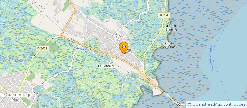 localisation de l'entreprise MADAME ALEXANDRA LESSI  LE CHATEAU-D'OLERON