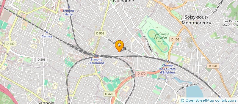 localisation de l'entreprise MADAME ALEXANDRA LEVENSON-WAHL à EAUBONNE
