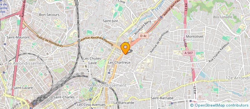 localisation de l'entreprise MADAME ALEXANDRA LEVY à MARSEILLE
