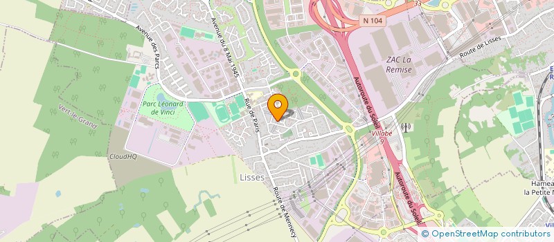 localisation de l'entreprise MADAME ALEXANDRA LHEUREUX  LISSES