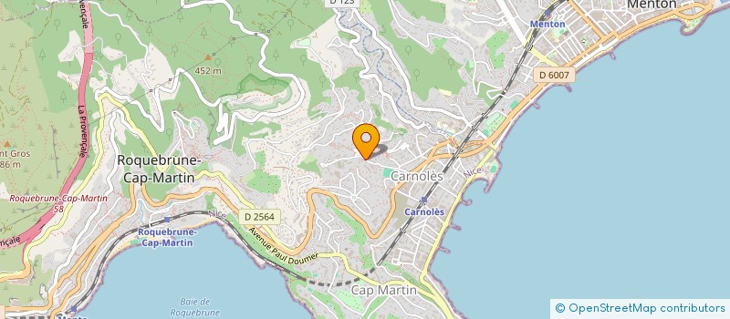 localisation de l'entreprise MADAME ALEXANDRA LIN  ROQUEBRUNE-CAP-MARTIN